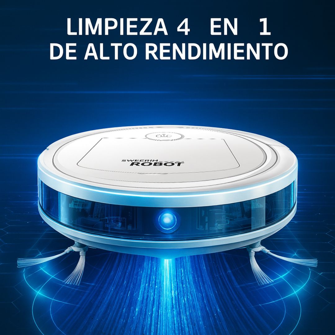Cleanbot® Aspiradora Robot | Limpia toda tu casa sin mover un dedo