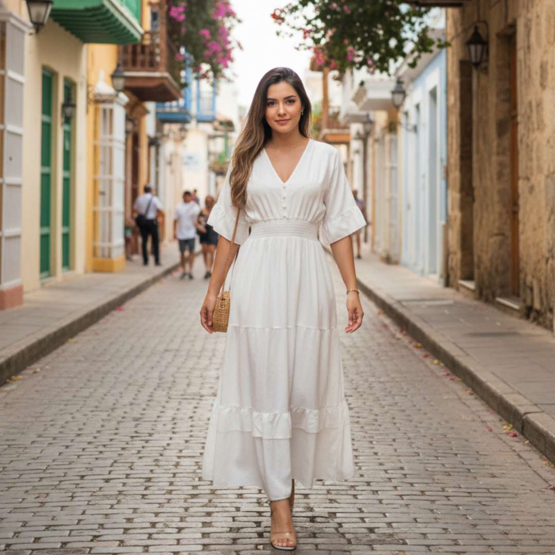 ¡Mamacita! ¡Que Rica! Una Diosa en Vestido Valentina