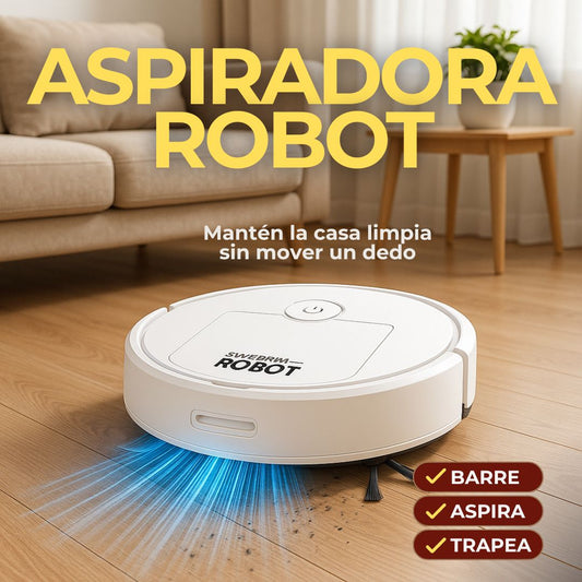 Cleanbot® Aspiradora Robot | Limpia toda tu casa sin mover un dedo