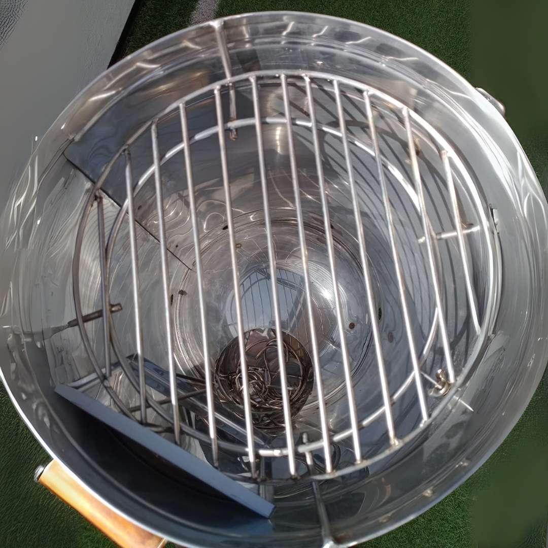 BARRIL AHUMADOR 30 LIBRAS DE ACERO INOXIDABLE + 12 ACESORIOS GRATIS