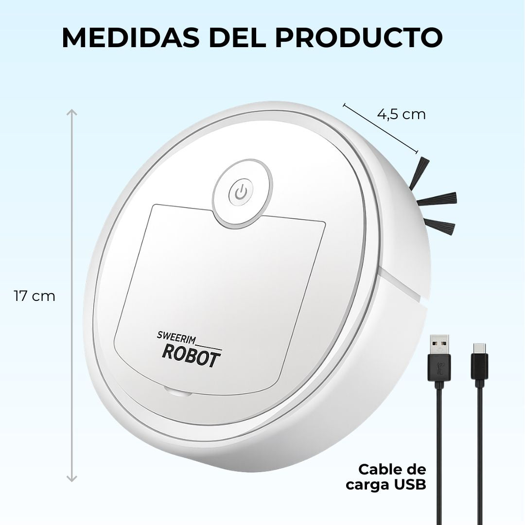 Cleanbot® Aspiradora Robot | Limpia toda tu casa sin mover un dedo
