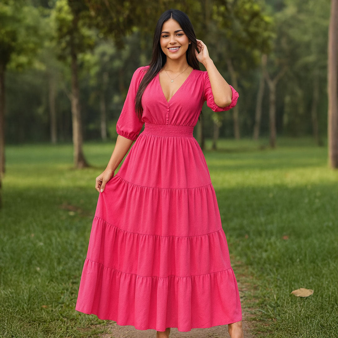 ¡Mamacita! ¡Que Rica! Una Diosa en Vestido Valentina